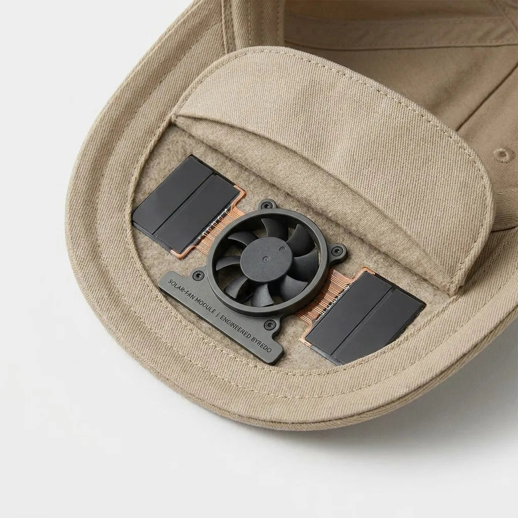 Sun-Powered Cooling Hat