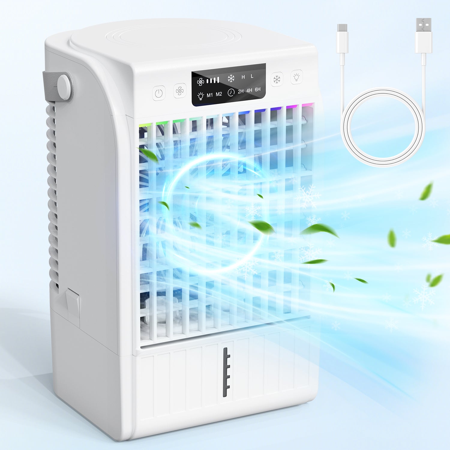 Arctic Chill 1500ML Portable Air Conditioner - 3-in-1 Mini Cooling Fan for Home & Outdoor